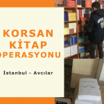 İstanbul Avcılar’da korsan kitap operasyonu!