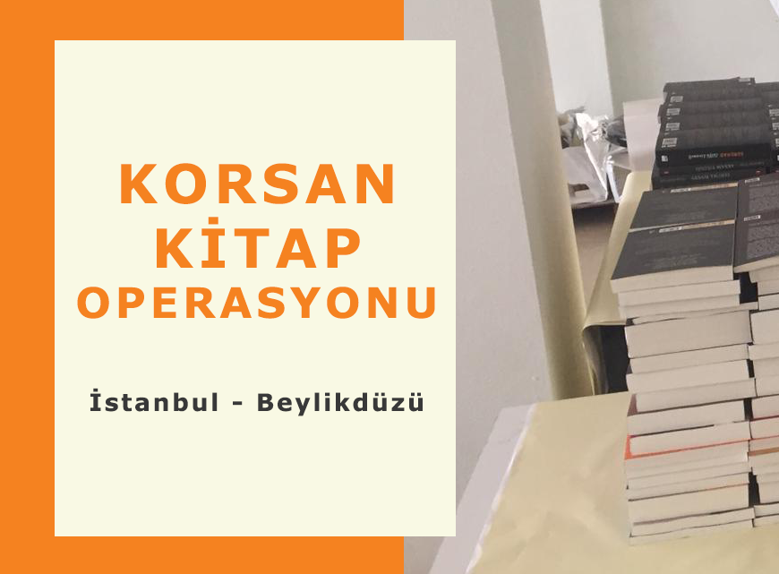 İstanbul Beylikdüzü’Nde Korsan Kitap Operasyonu