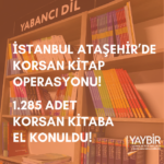 İstanbul Ataşehir'de Korsan Kitap Operasyonu
